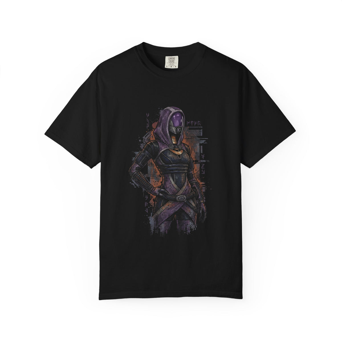 Mass Effect Tali Zorah Loyal Squadmate – Quarian Portrait T-Shirt