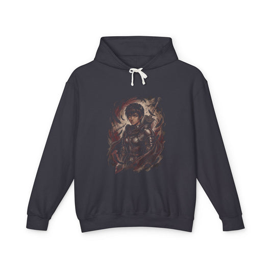 Berserk Casca Slim Athletic Build Commander Art Unisex Premium Hoodie