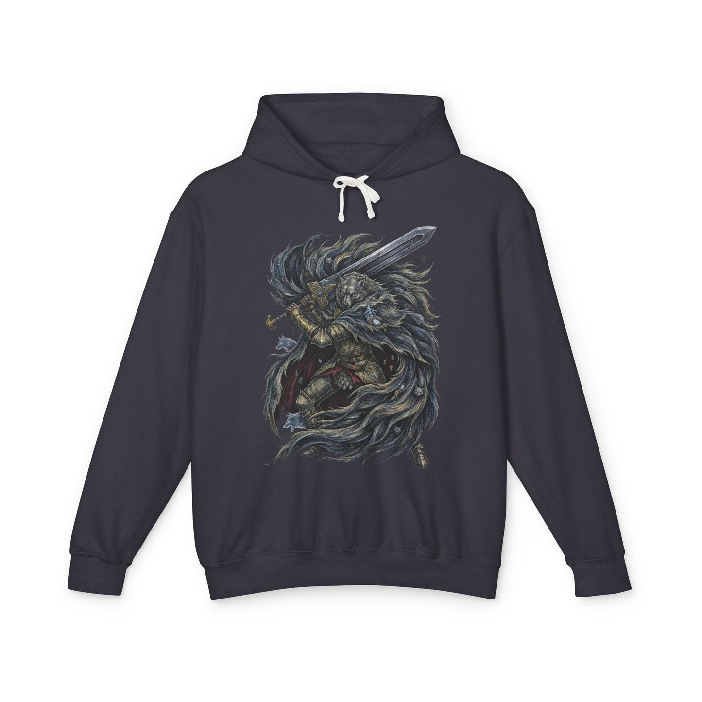Blaidd the Half Wolf Armored Wolf Warrior Unisex Premium Hoodie
