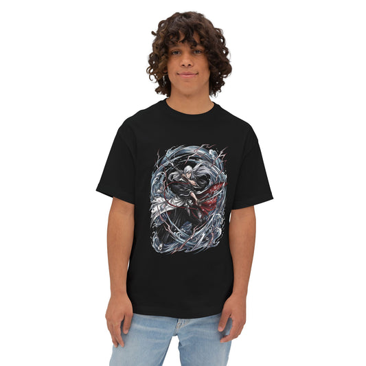 Jūshirō Ukitake Bleach 13th Division Captain Fan Art Premium Oversized Unisex T-Shirt