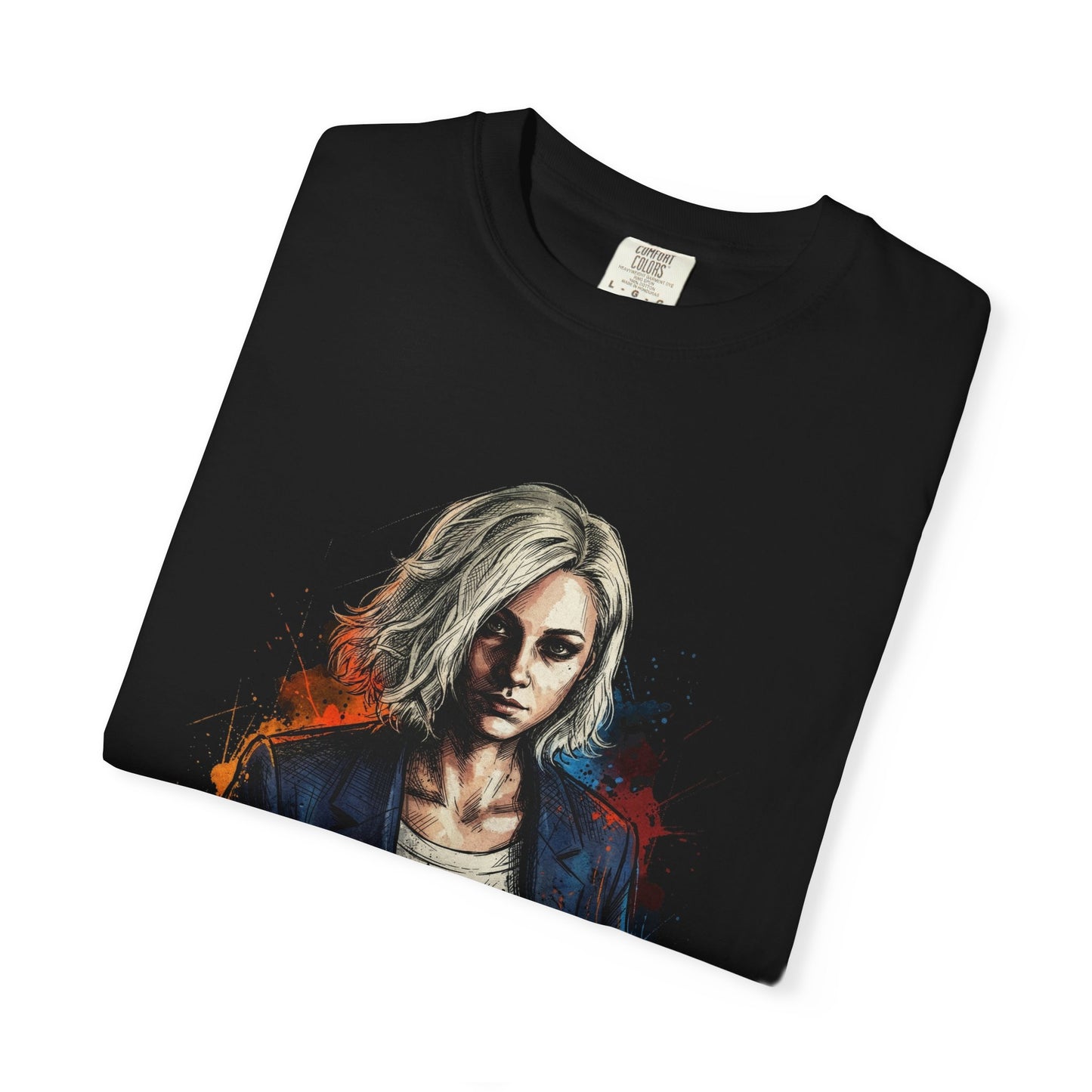 Grace Ashcroft Resident Evil 9 Dual Leon Protagonist Tension Art Premium T-Shirt