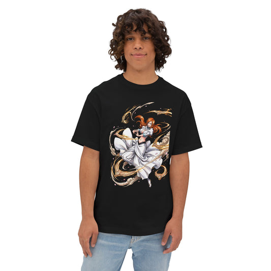 Orihime Inoue Bleach Shun Shun Rikka Hairpins Design Premium Oversized Unisex T-Shirt