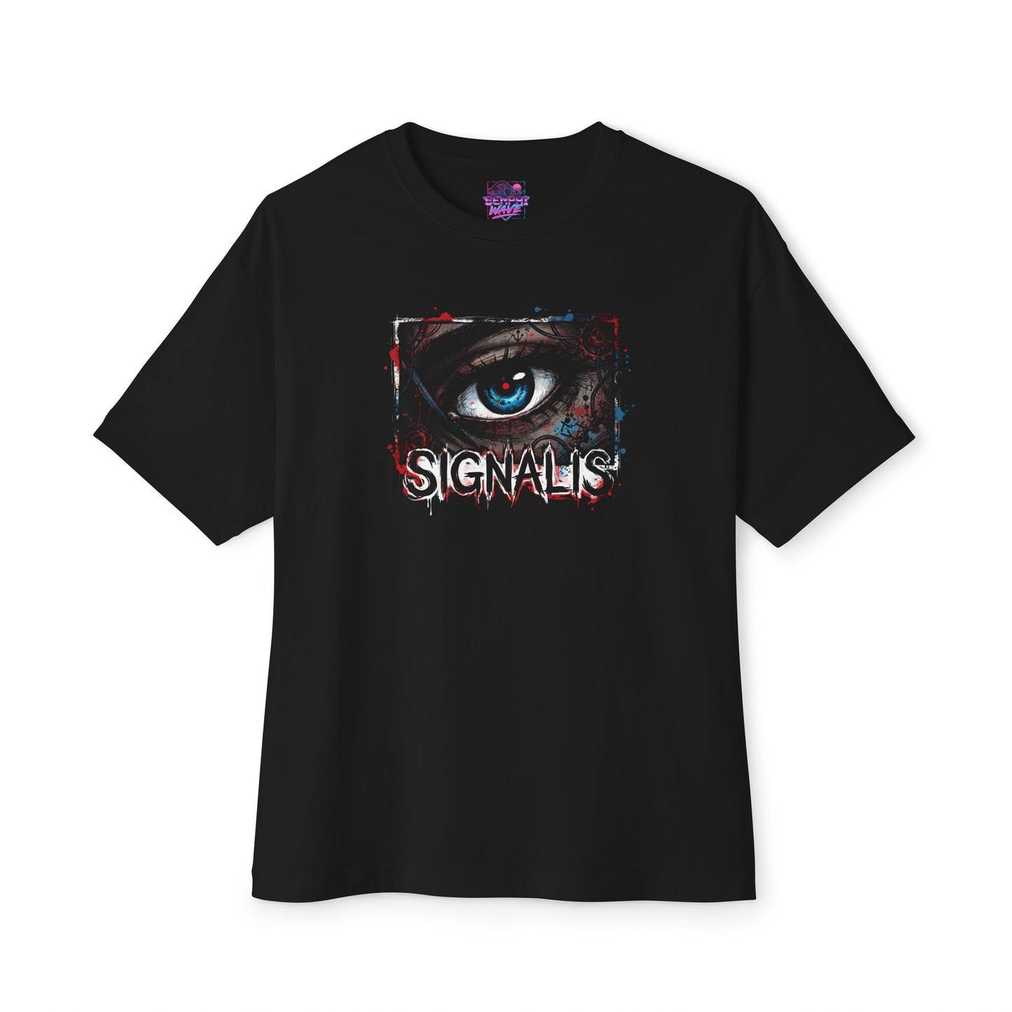 Signalis Lost Dreams Partner Search Cosmic Mystery Icon Premium Oversized Unisex T-Shirt