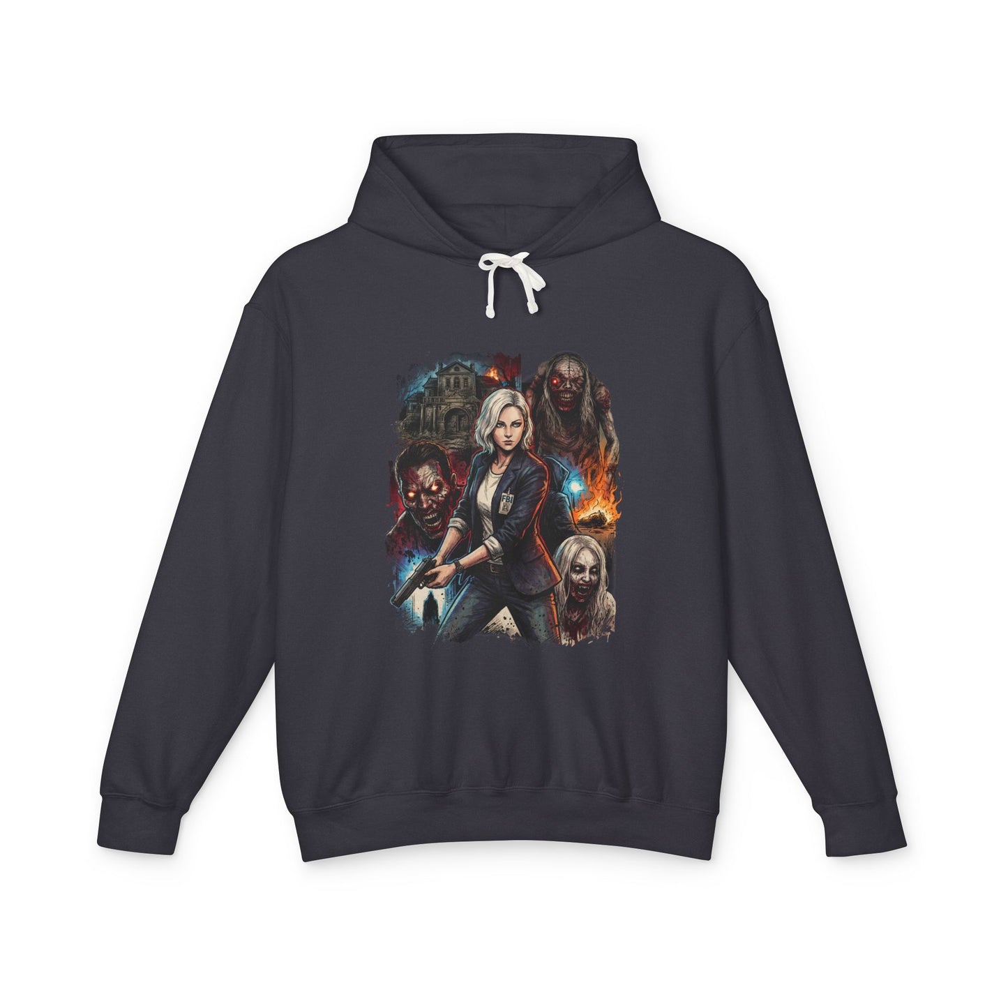 Resident Evil 9 Grace Ashcroft Introverted Heroine Stealth Vibes Unisex Premium Hoodie