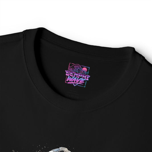 Gears of War Carmine Arms Crossed Blue Armor Fan Art Oversized T-Shirt