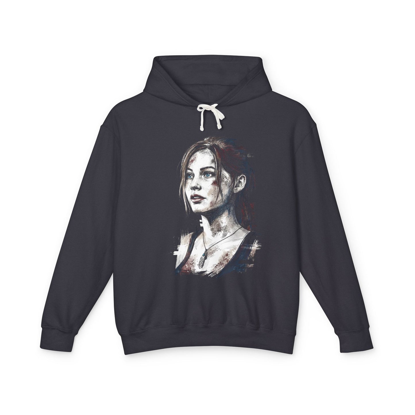 Claire Redfield Resident Evil Revelations 2 Red Jacket Icon Unisex Premium Hoodie