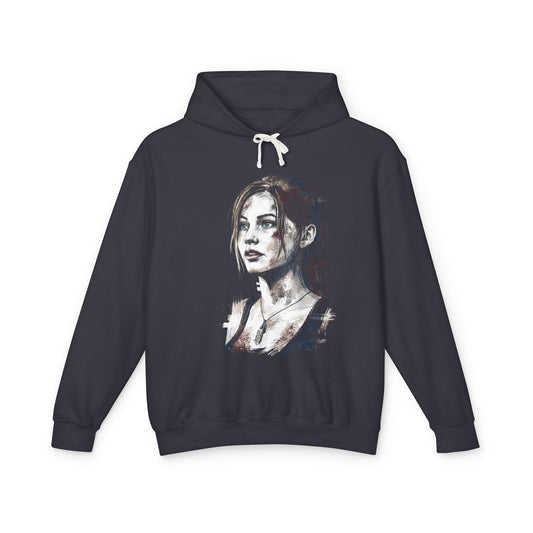 Claire Redfield Resident Evil Revelations 2 Red Jacket Icon Unisex Premium Hoodie