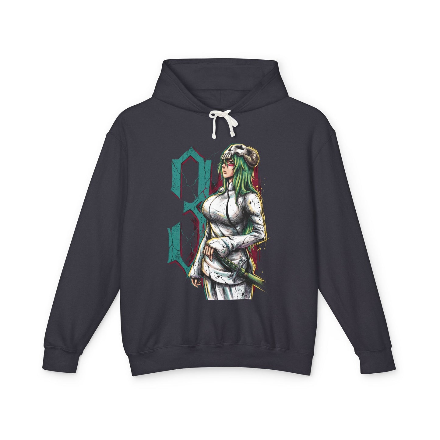 Fierce Goat-Horn Hollow Queen Inspired – Crimson Line Mask Remnants Portrait Unisex Premium Hoodie