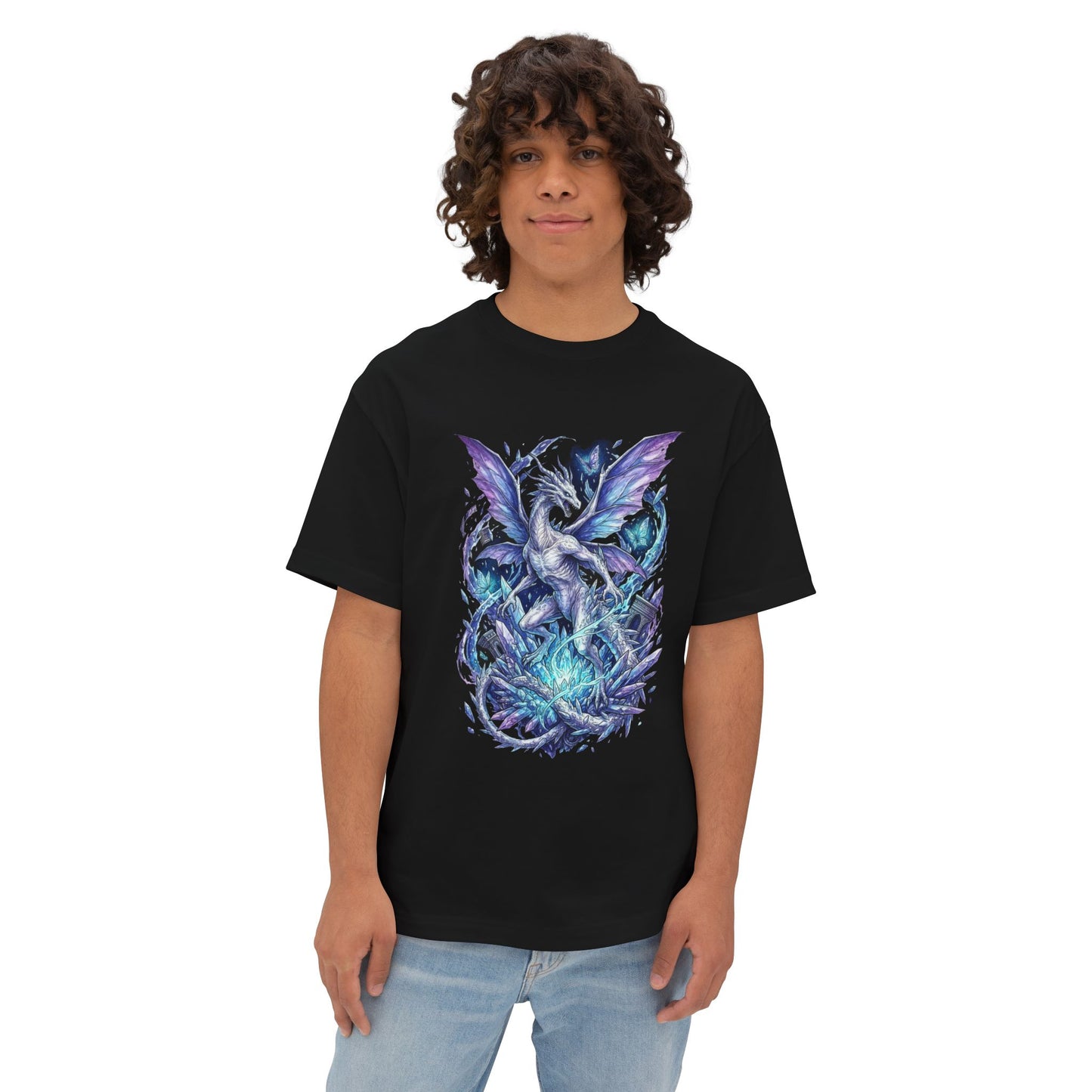 Seath the Scaleless Twisted Ancient Dragon Premium Oversized Unisex T-Shirt