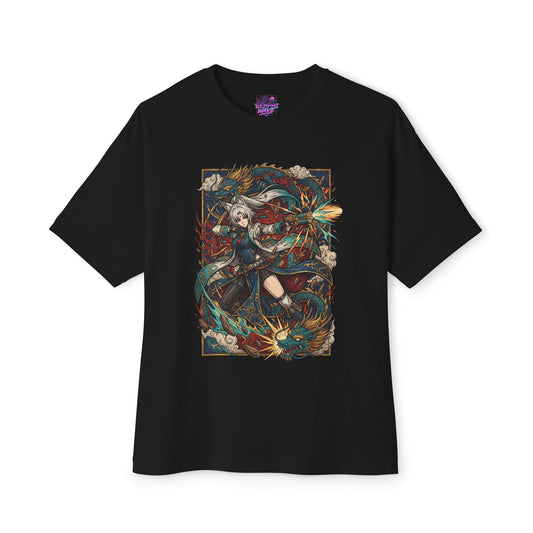 Feixiao Merlin's Claw – Xianzhou Yaoqing General HSR Premium Oversized Unisex T-Shirt
