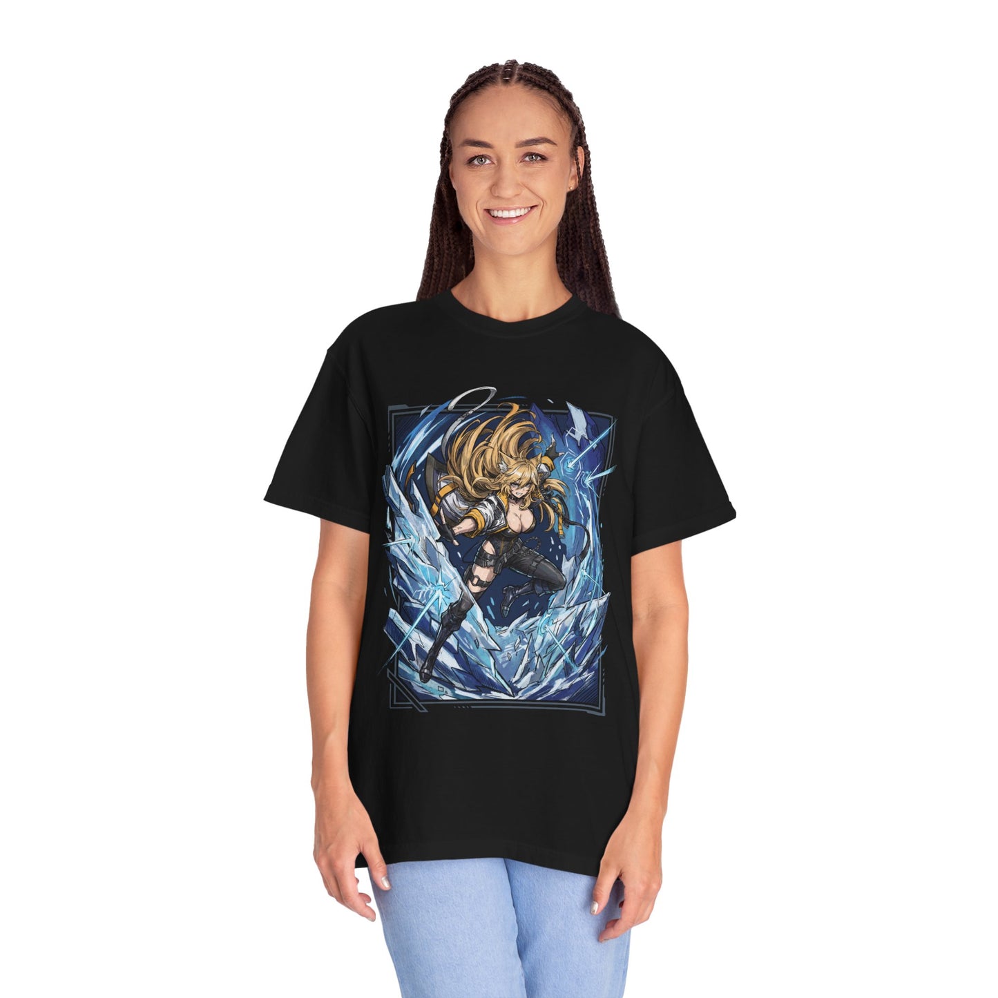 Justice Shield Queen Magna CZN Stella Familia Premium T-Shirt