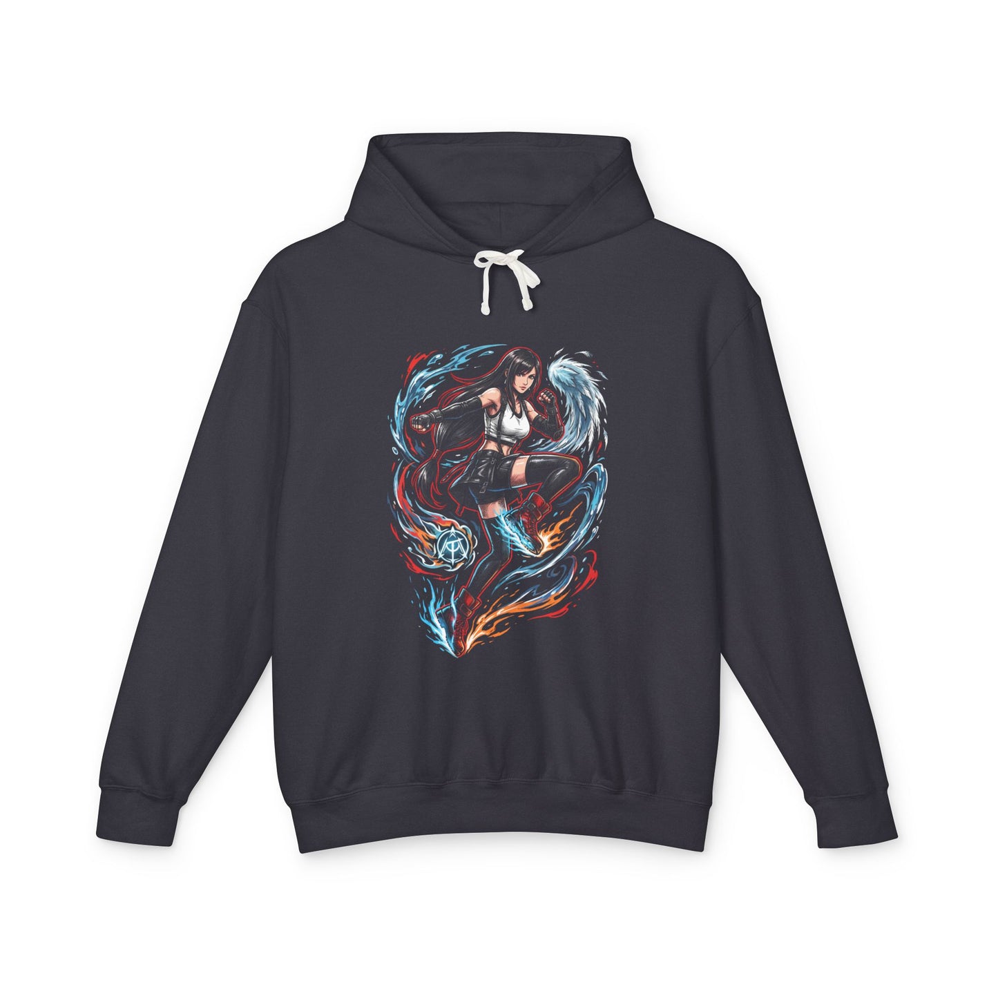Final Fantasy 7 Tifa Lockhart Seventh Heaven Bartender Iconic Design Unisex Premium Hoodie