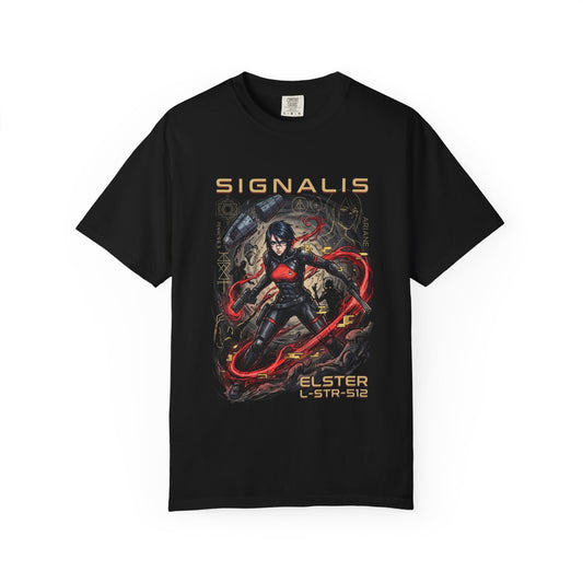Signalis Retro Survival Horror Unique Aesthetic Design Premium T-Shirt