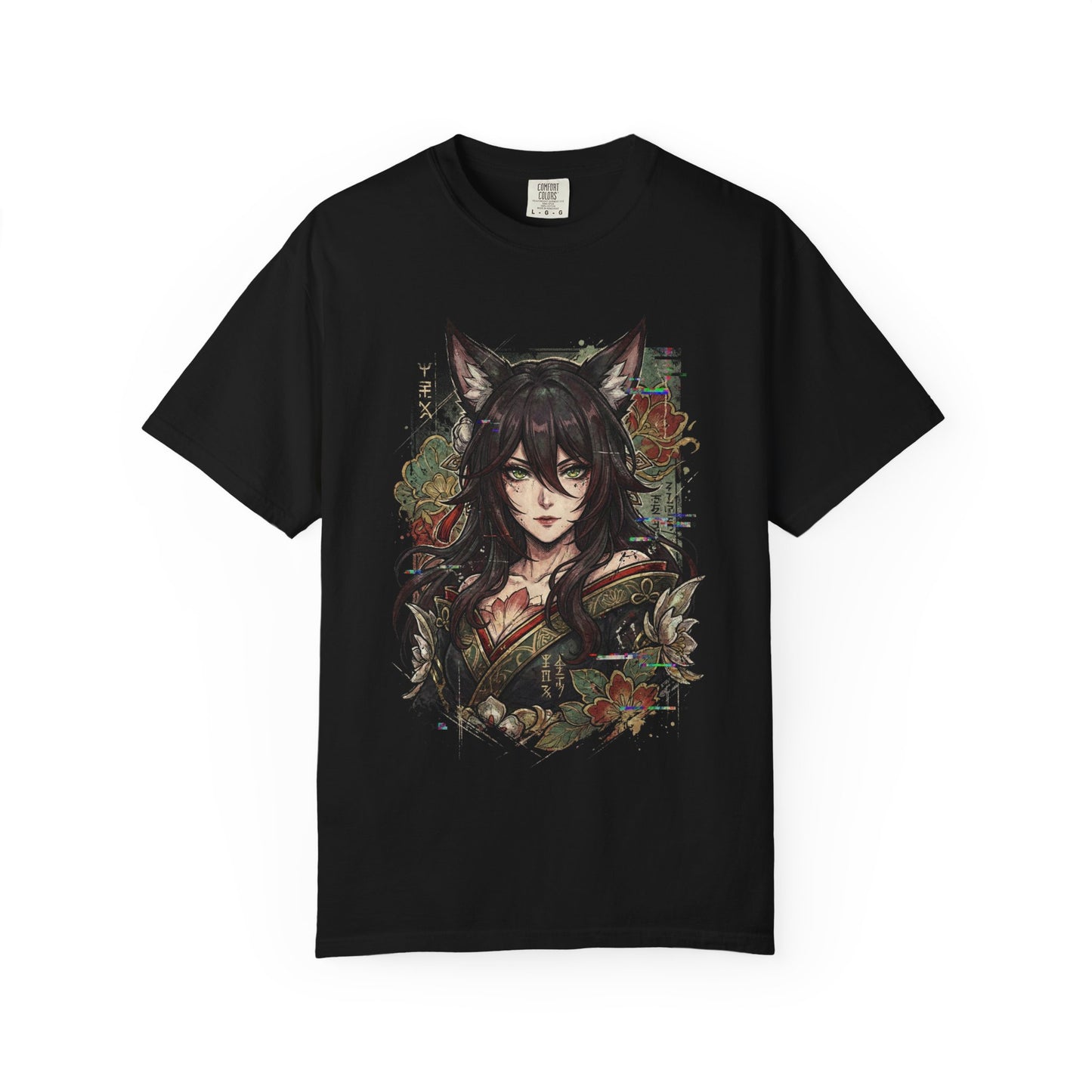Tingyun HSR Xianzhou Luofu Fox Ears Tail Elegant Portrait Premium T-Shirt