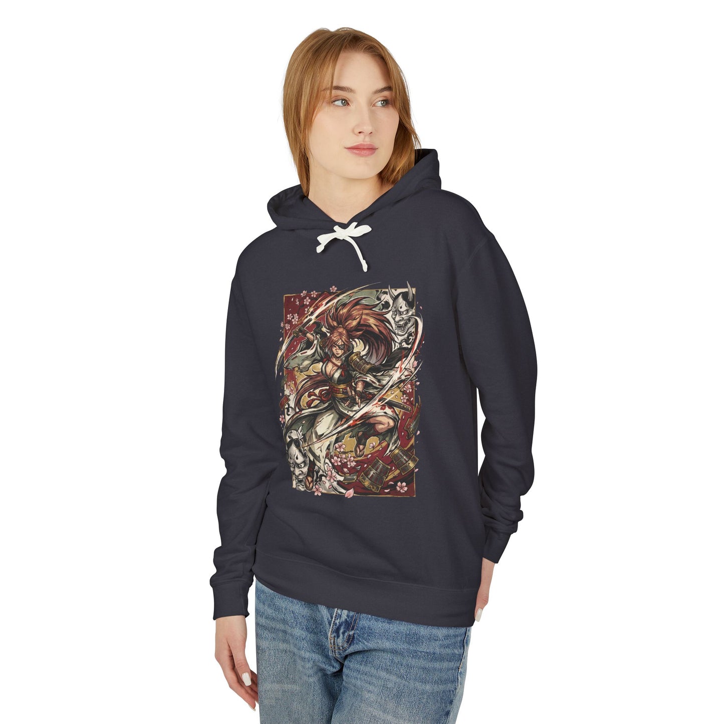 Baiken Guilty Gear Strive: Scarred Eye Grappling Hook Unisex Premium Hoodie