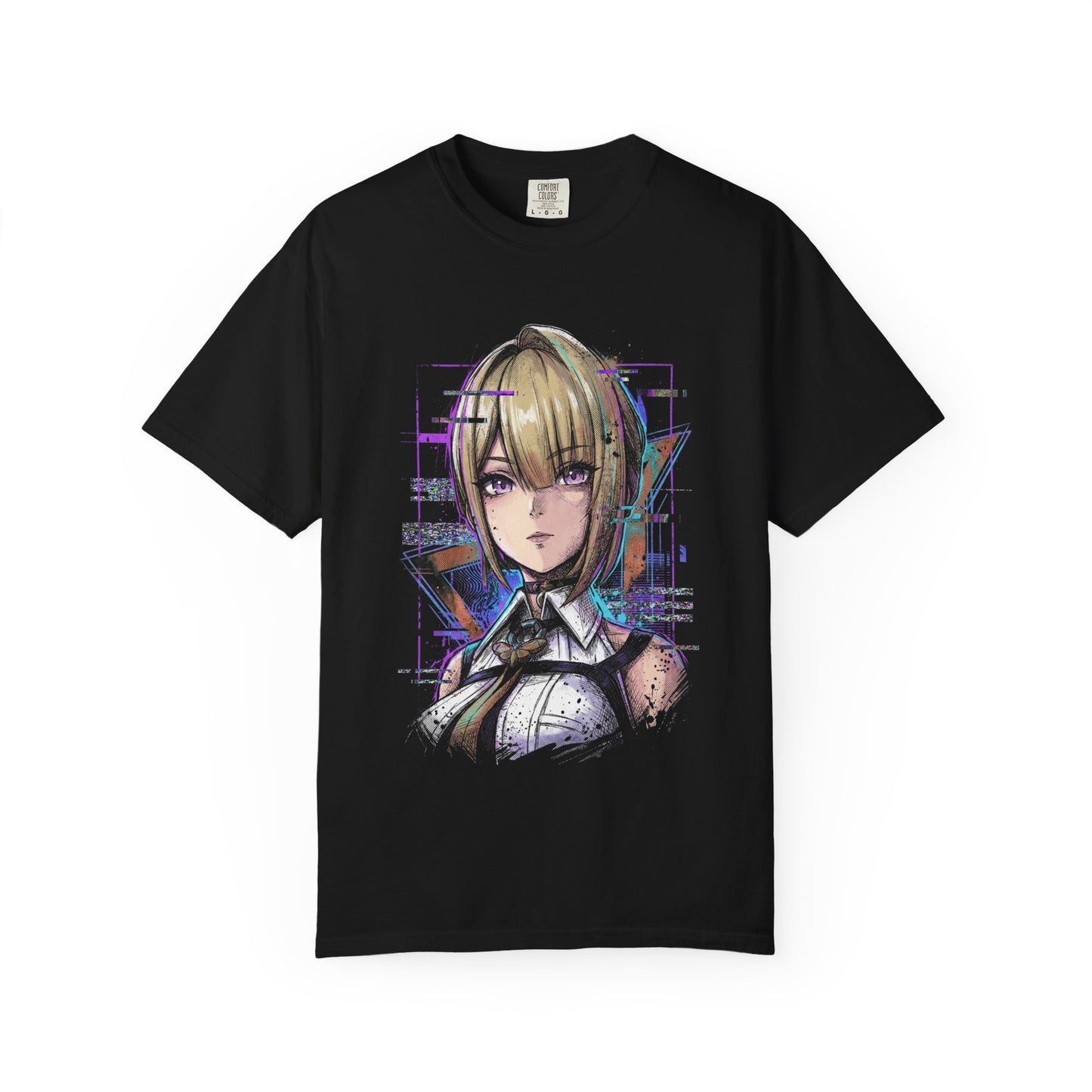 Evelyn Chevalier ZZZ Red Burning Tethers Portrait Premium T-Shirt