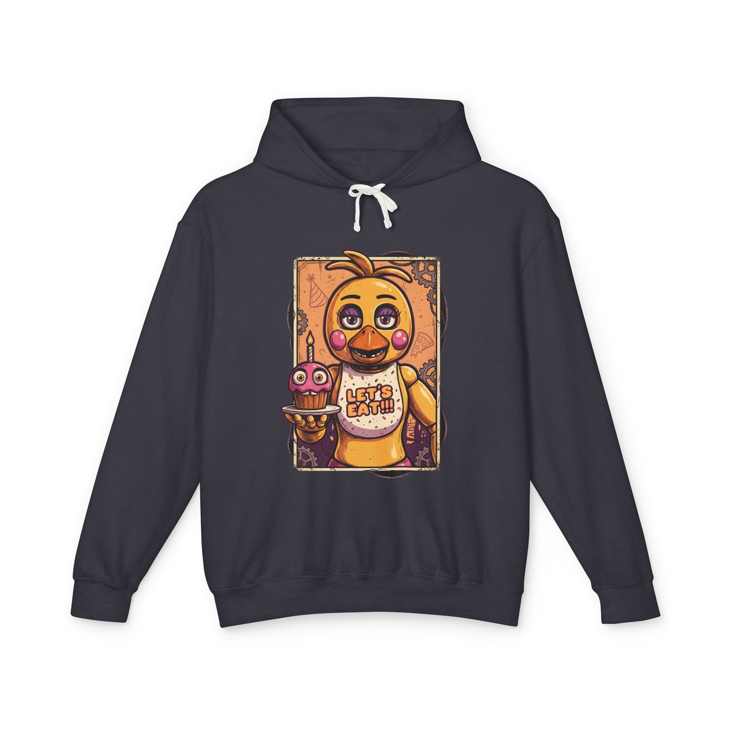 FNAF Toy Chica Yellow Chicken Glam Design Unisex Premium Hoodie