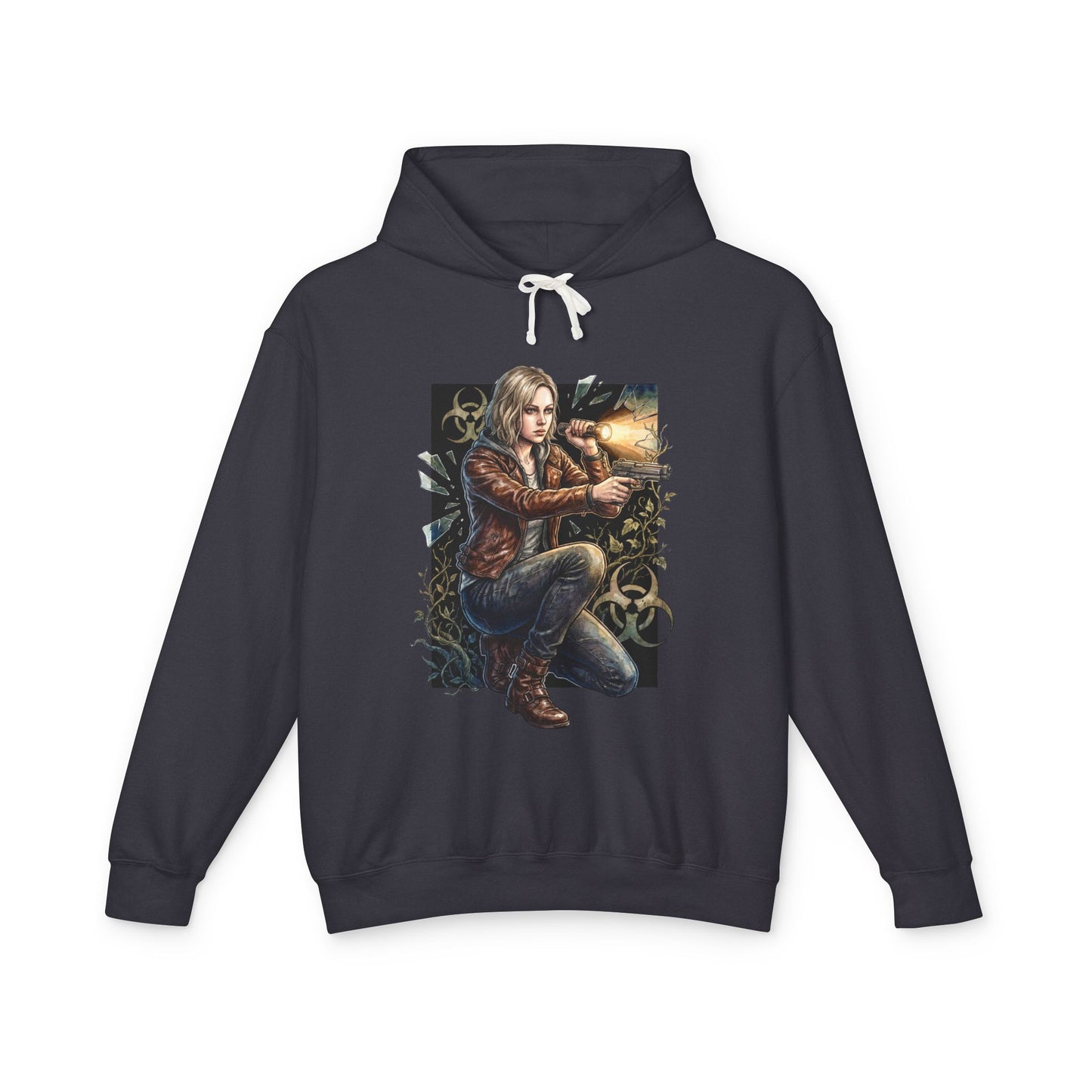 Grace Ashcroft Resident Evil Requiem Wrenwood Hotel Mystery Probe Unisex Premium Hoodie