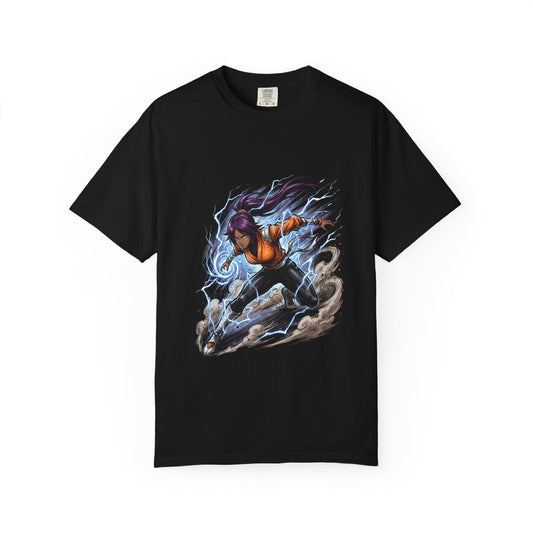 Bleach Yoruichi Shihouin Onmitsukidō Commander Stealth Forces Design Premium T-Shirt