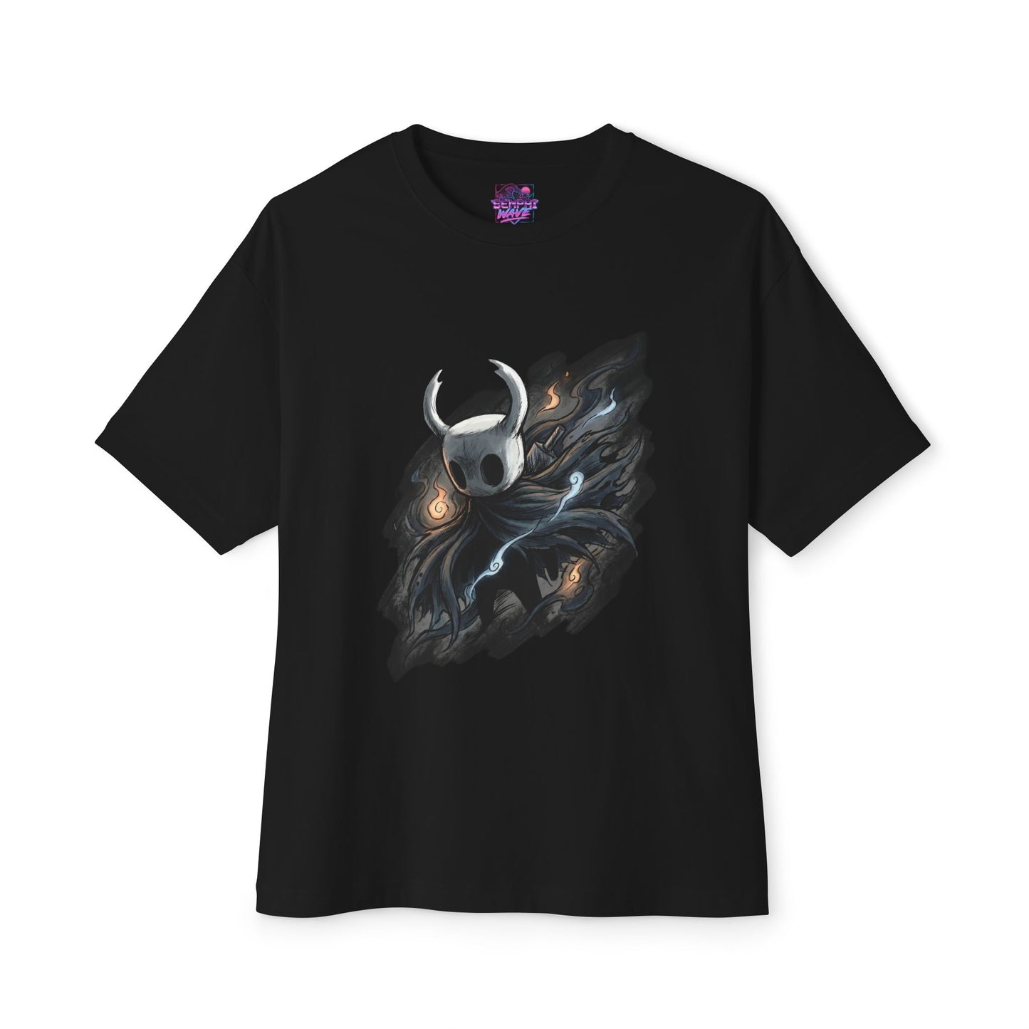 Hollow Knight The Knight Shirt | Void Vessel Silent Wanderer Gamer Merch Premium Oversized Unisex T-Shirt