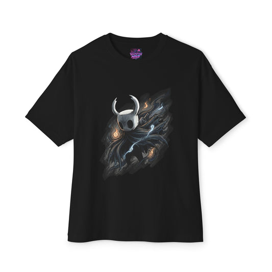 Hollow Knight The Knight Shirt | Void Vessel Silent Wanderer Gamer Merch Premium Oversized Unisex T-Shirt