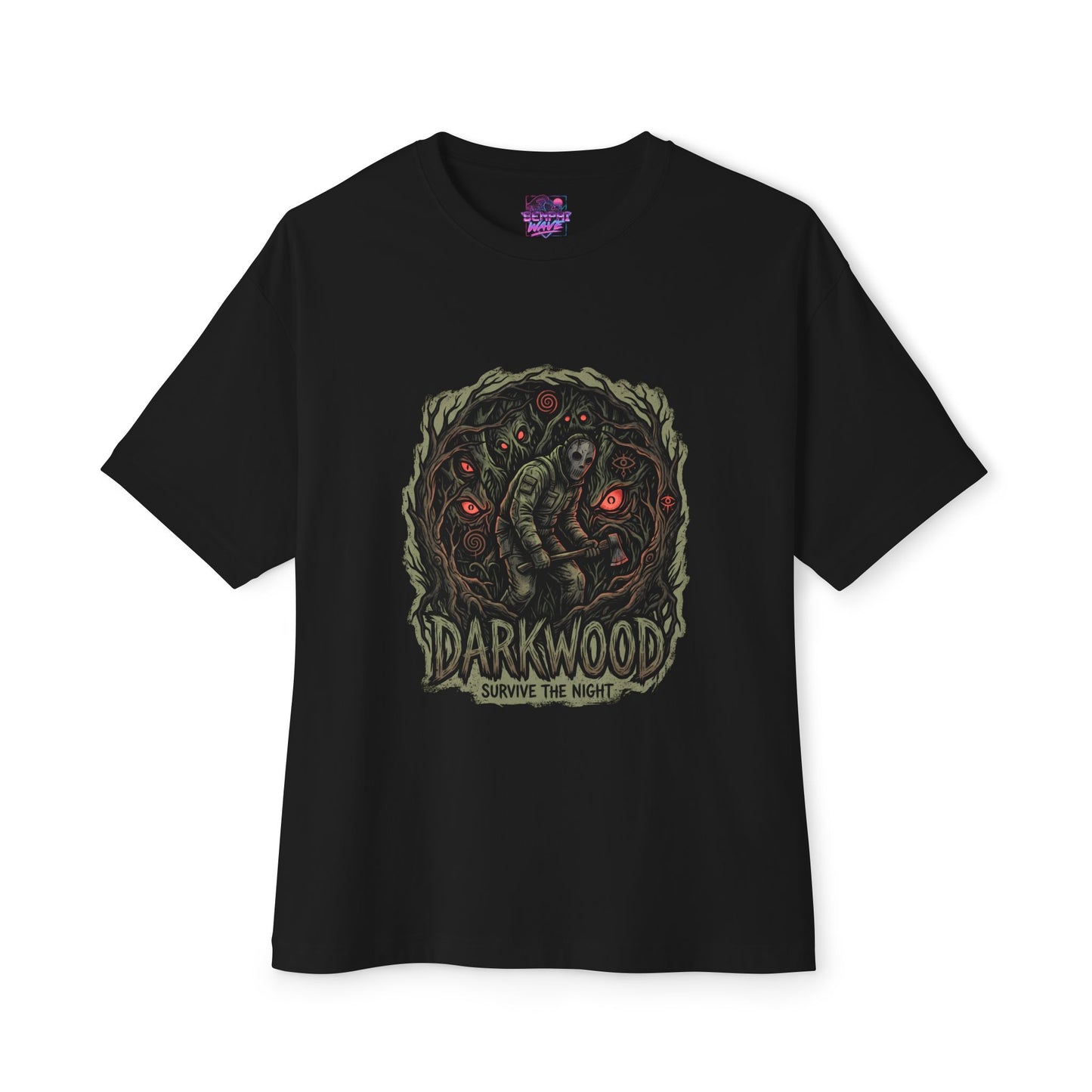 Darkwood Survival Horror – Into the Eternal Forest Premium Oversized Unisex T-Shirt