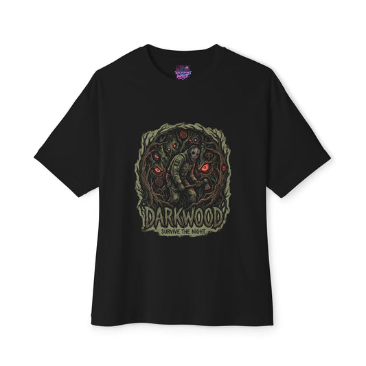 Darkwood Survival Horror – Into the Eternal Forest Premium Oversized Unisex T-Shirt