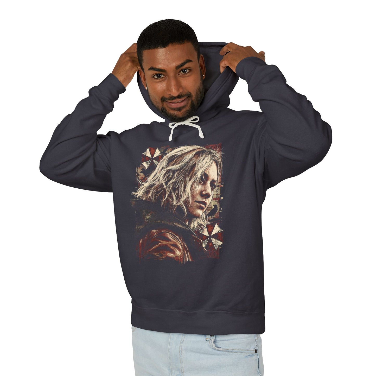 Grace Ashcroft RE9 Wrenwood Death Probe Non-Combat Hero Icon Unisex Premium Hoodie