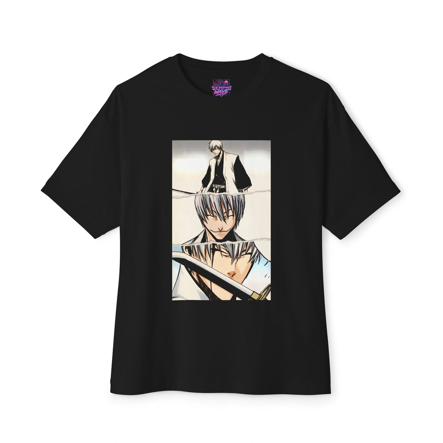 Gin Ichimaru Bleach Anime Manga Collage Graphic Tee