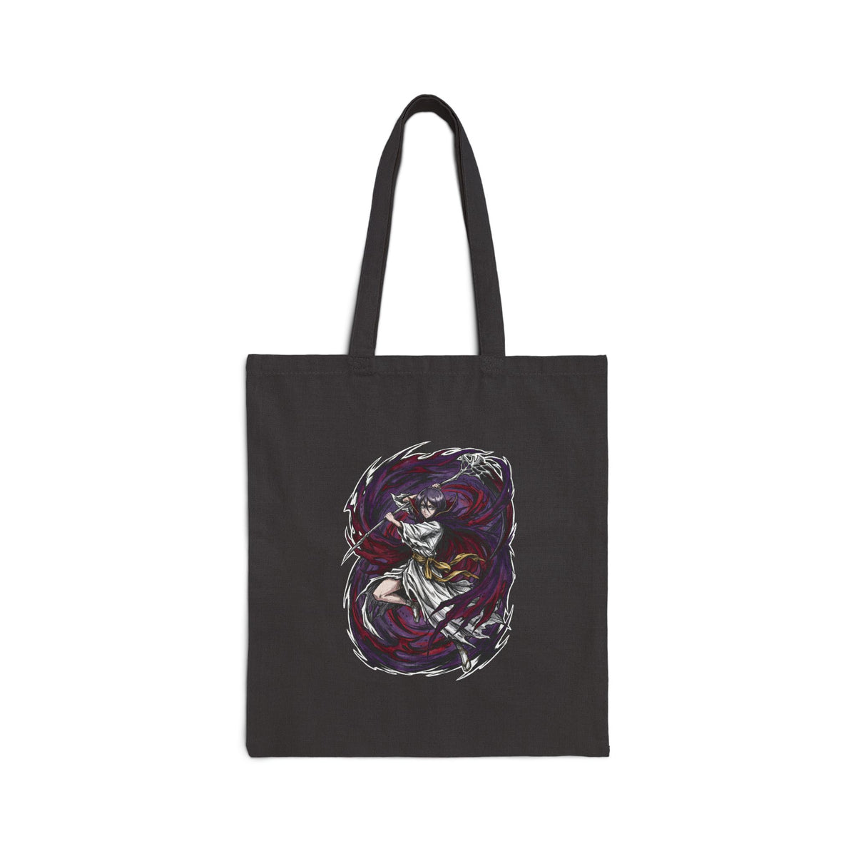 Rukia Kuchiki Bleach Lieutenant Fan Art Portrait Tote Bag