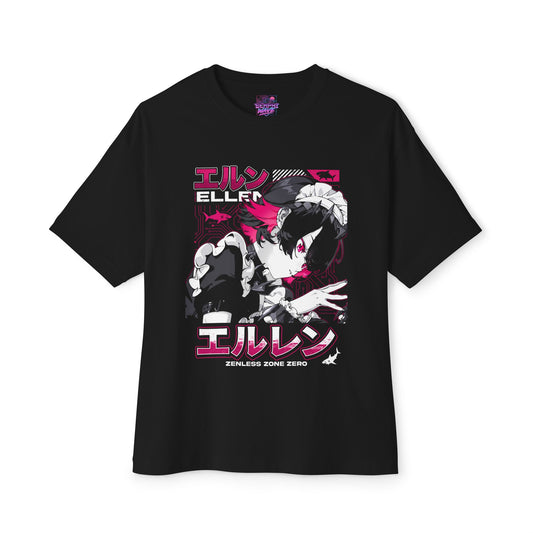 Zenless Zone Zero Ellen Joe Anime Gaming Graphic Tee Premium Oversized Unisex T-Shirt