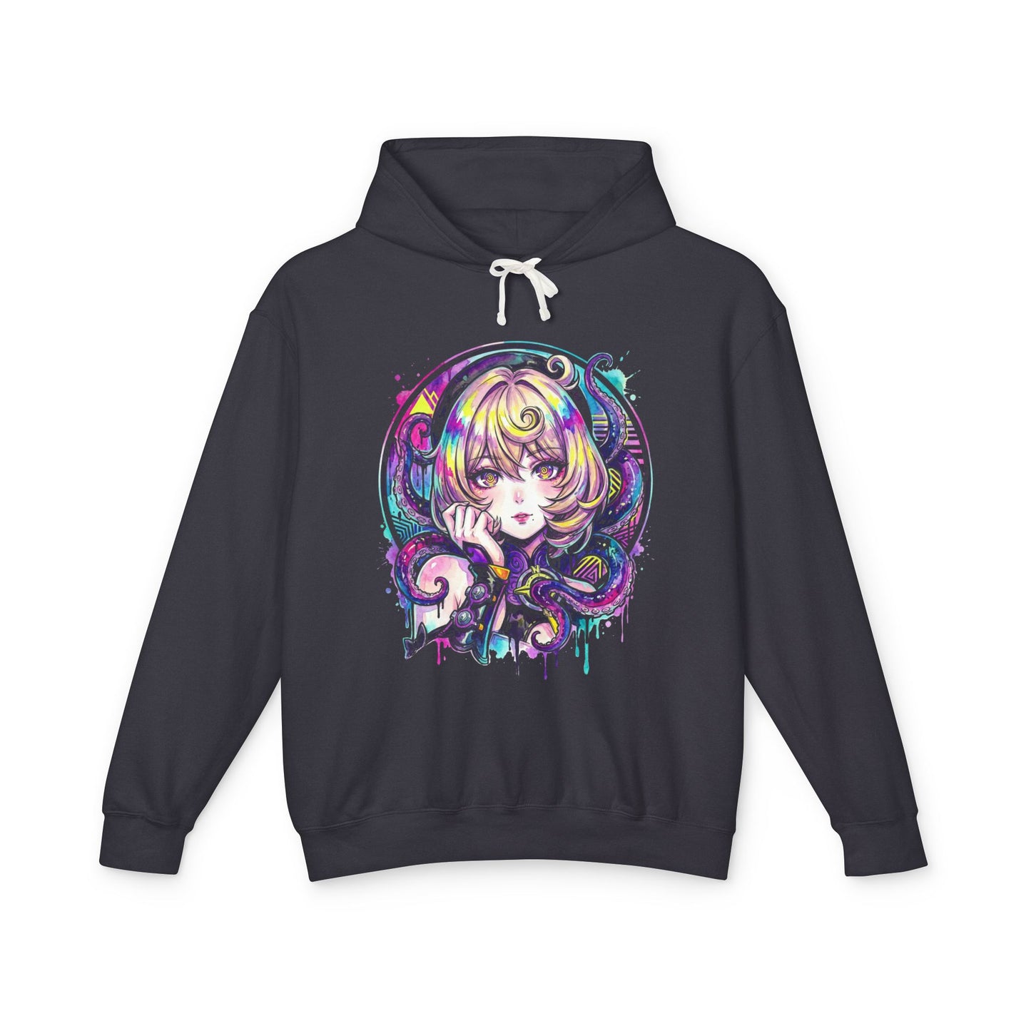 Zenless Zone Zero Yidhari Murphy Puffy Sleeves Black Shorts Vaporwave Unisex Premium Hoodie