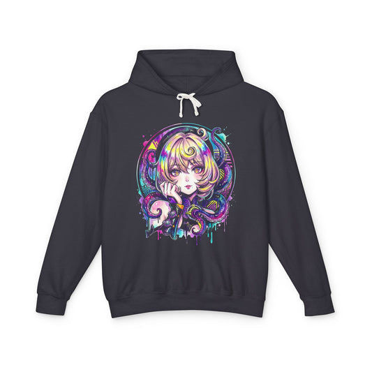 Zenless Zone Zero Yidhari Murphy Puffy Sleeves Black Shorts Vaporwave Unisex Premium Hoodie