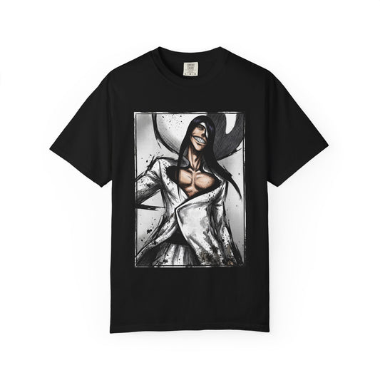 Noitora Fierce Spoon Hood Espada Style – Long Black Hair Lanky Battle Pose Premium T-Shirt