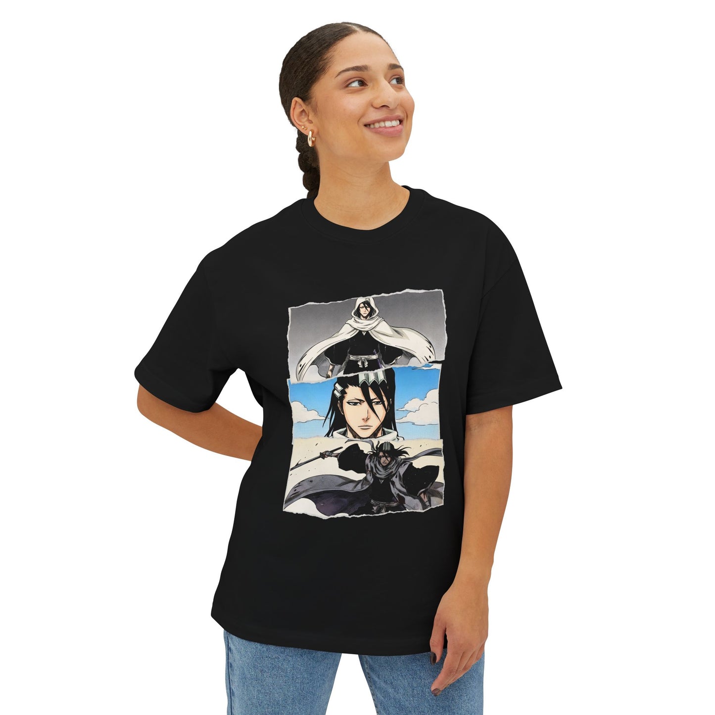 Byakuya Kuchiki Bleach Anime Scene Manga Aesthetic Tee