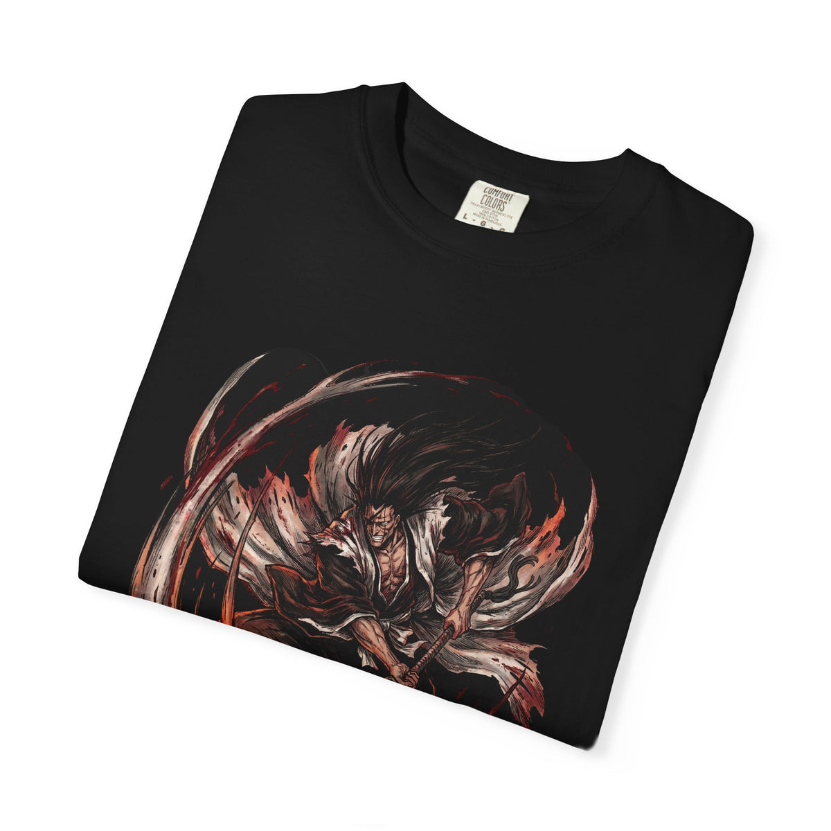 Kenpachi Zaraki Bleach Jagged Zanpakuto Rage Art Premium T-Shirt