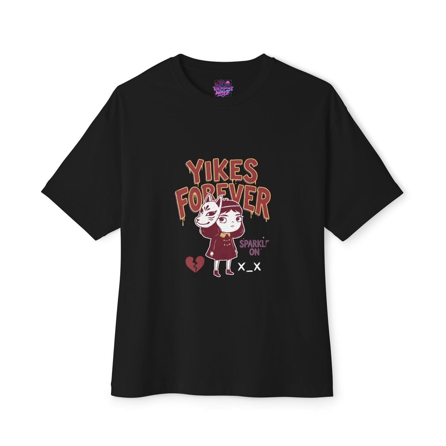 Little Misfortune: Misfortune Glitter Magic Power Premium Oversized Unisex T-Shirt