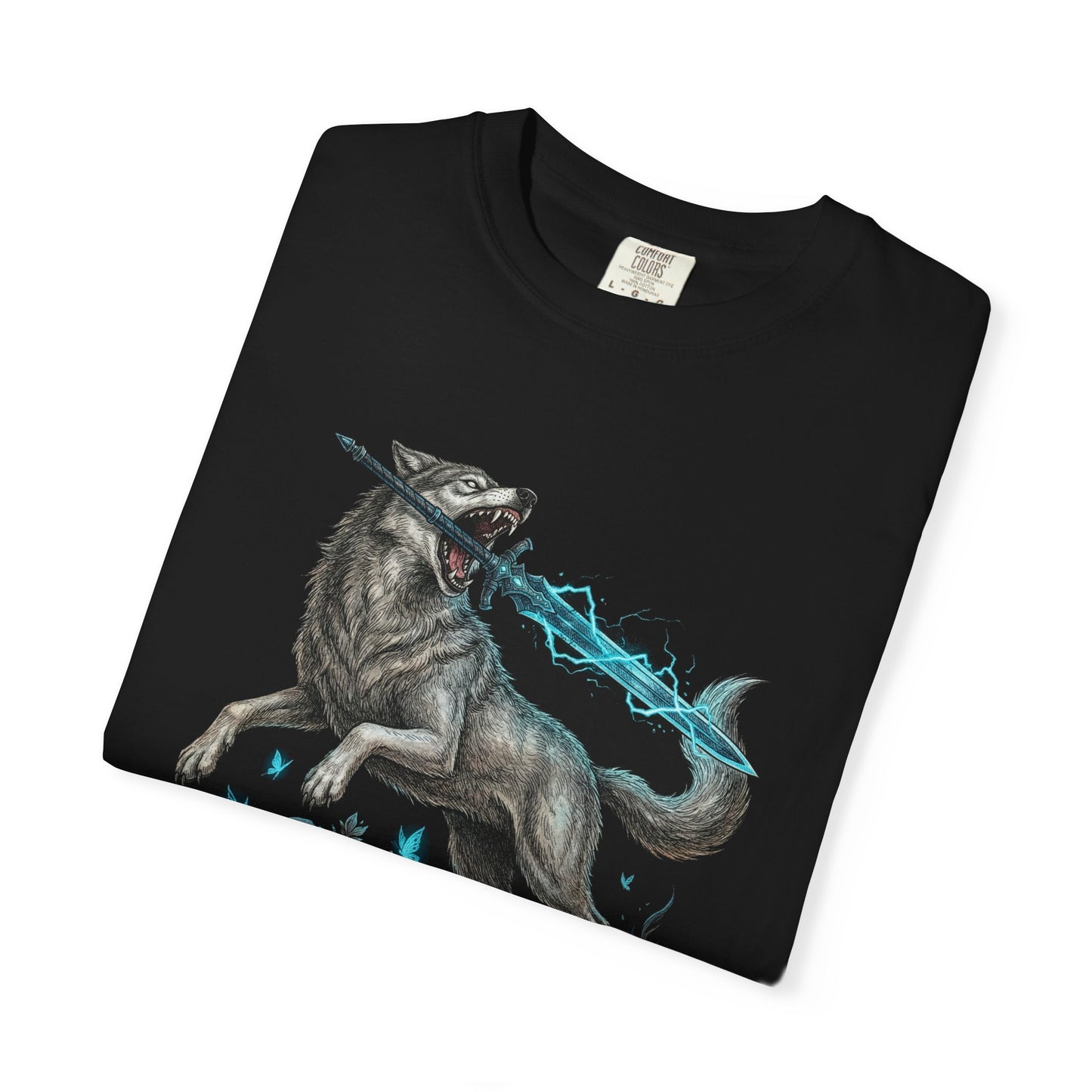 Sif the Great Grey Wolf Epic Wolf Portrait Premium T-Shirt