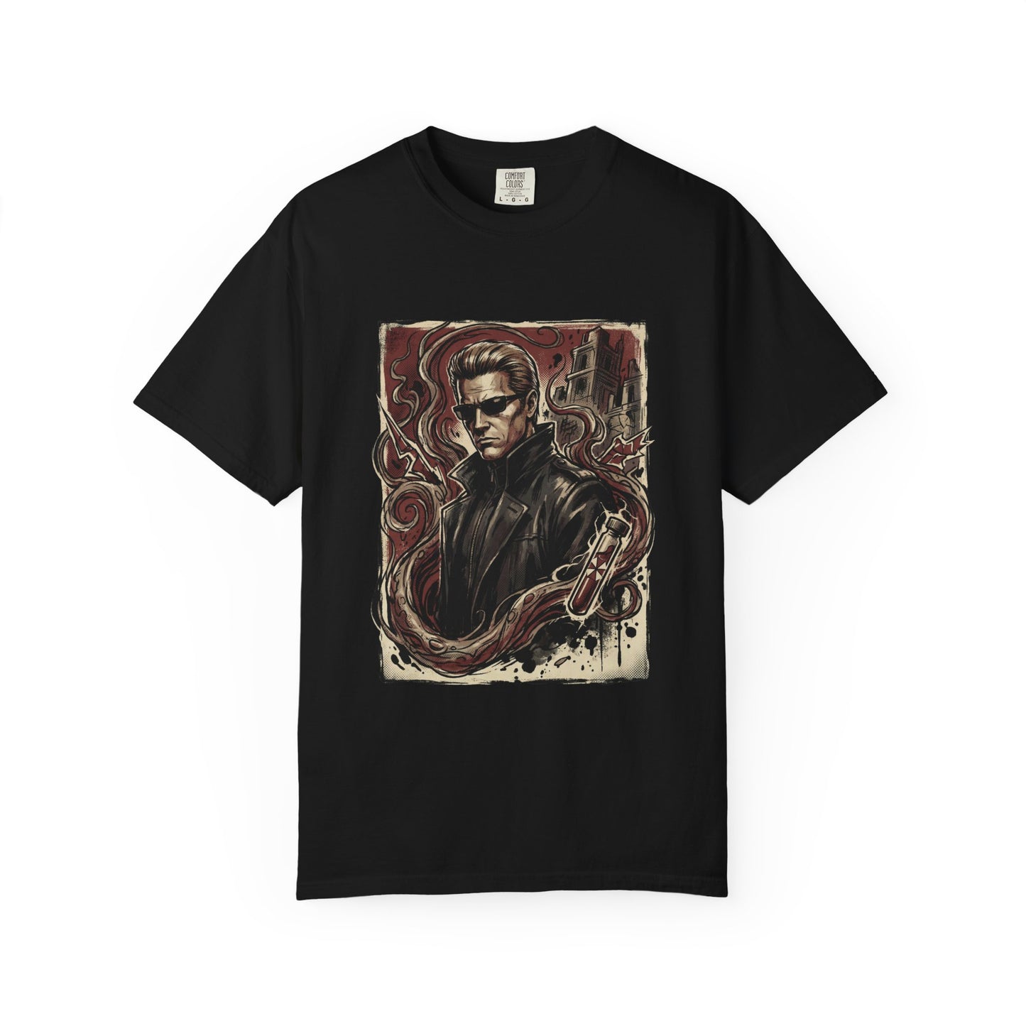 Albert Wesker Resident Evil Umbrella Traitor Villain Art Premium T-Shirt
