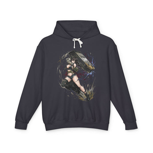 Chaos Zero Nightmare Maribel Steel Case Blue Lightning Fan Art Hoodie