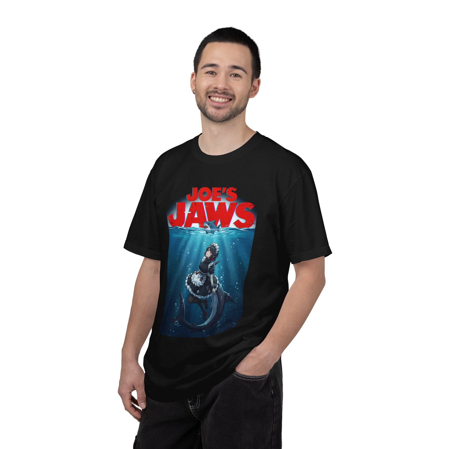 Ellen Joe Jaws Crossover Poster – Shark Maid Surfacing Zenless Zone Zero Fan Art Premium T-Shirt