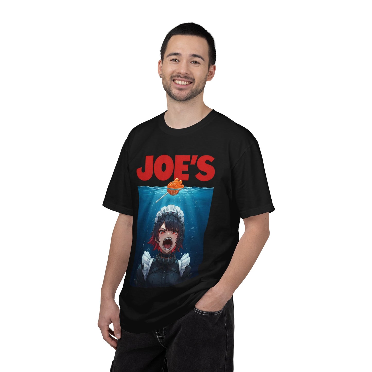 Zenless Zone Zero Ellen Joe Jaws Parody – Annoyed Shark Emerges Design Premium T-Shirt