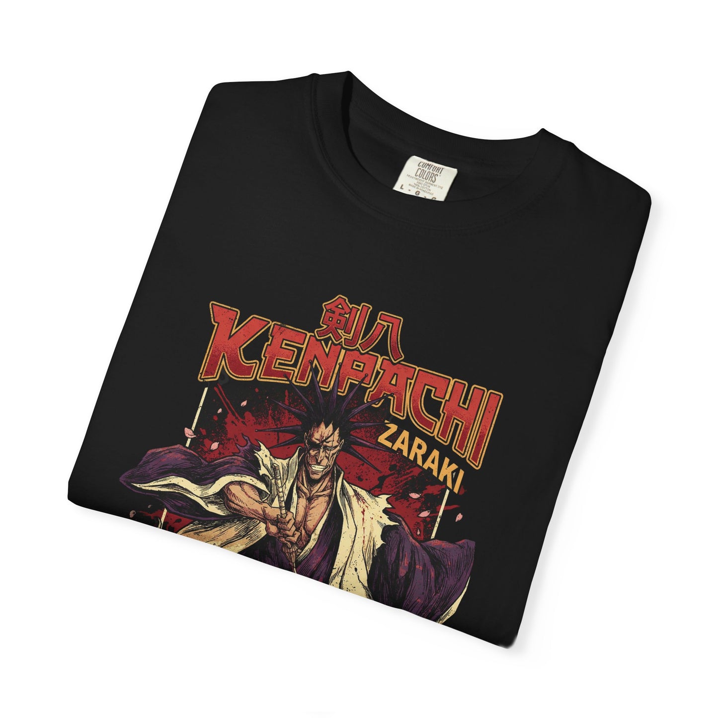 Kenpachi Zaraki Bleach Unshackled Power Portrait Premium T-Shirt