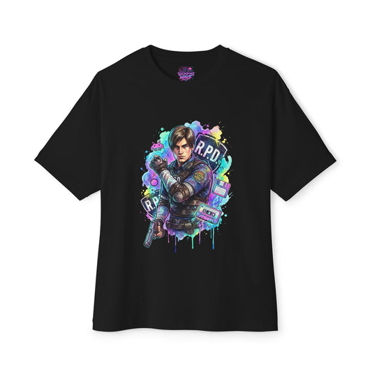 Resident Evil Leon S Kennedy Premium Oversized Unisex T-Shirt