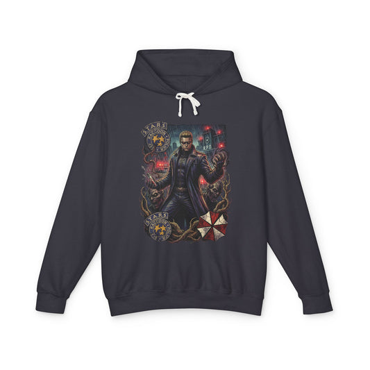 Wesker RE5 Final Boss Red Eyes Mutation Design Unisex Premium Hoodie