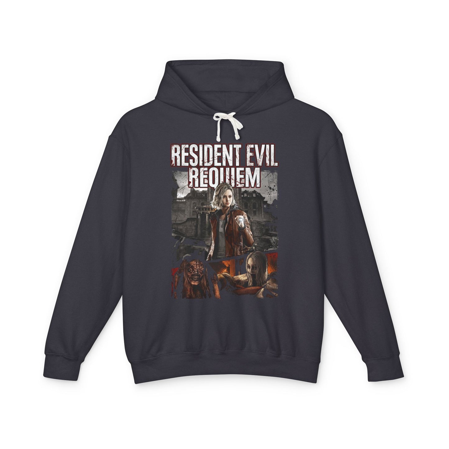 RE9 Grace Ashcroft FBI Cosplay Bookworm Survival Terror Icon Unisex Premium Hoodie