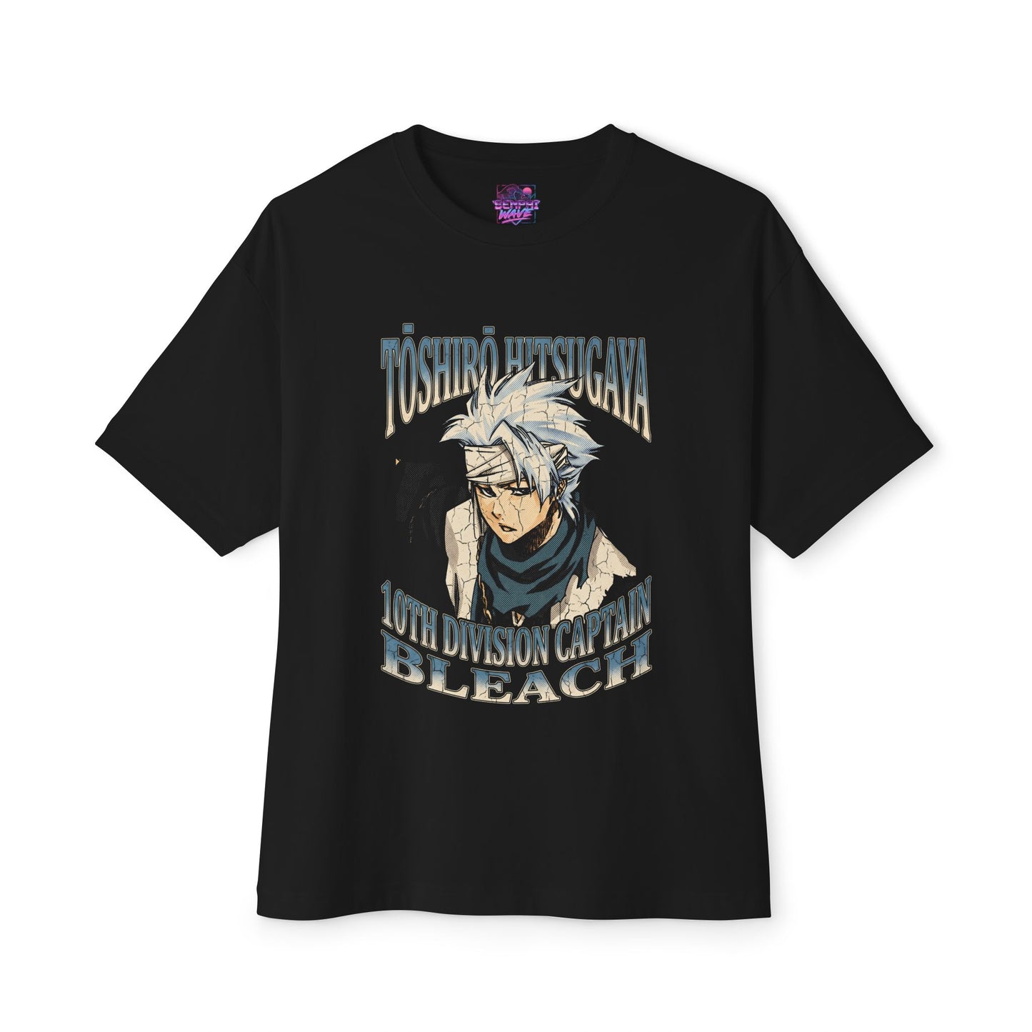 Toshiro Hitsugaya Bleach Retro Anime Graphic Bootleg Tee