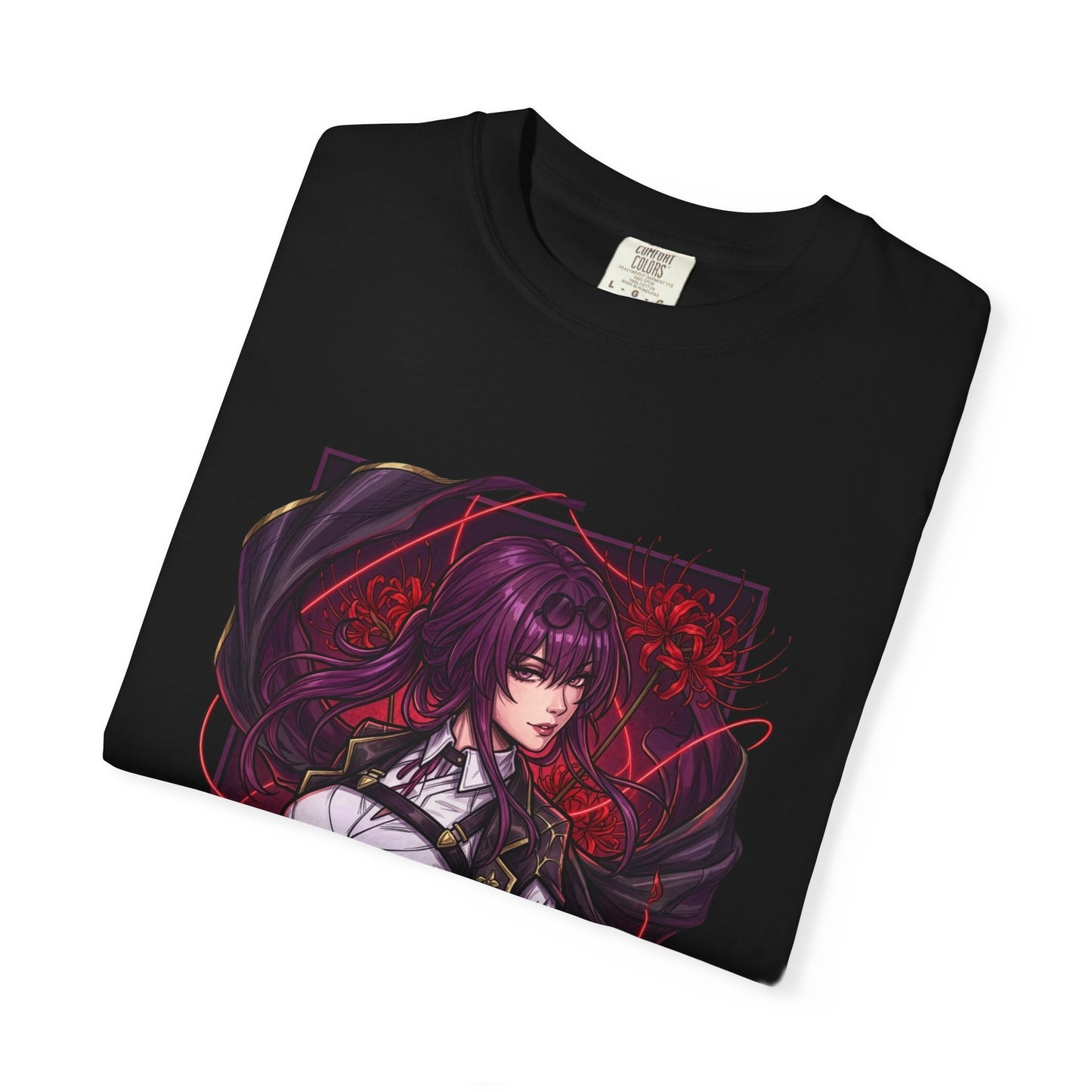 Kafka Honkai Star Rail: Elegant Purple Hair Beauty Premium T-Shirt