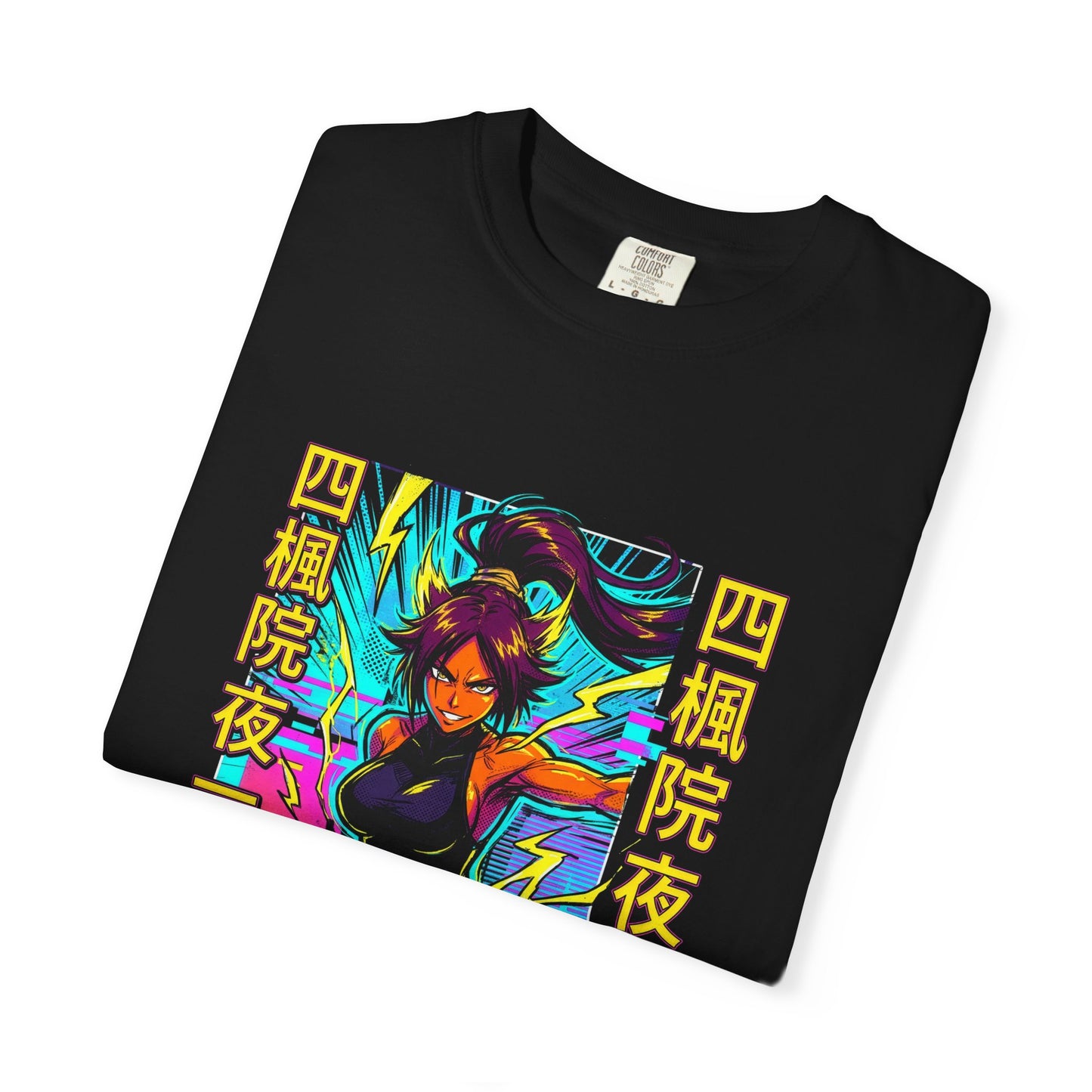 Yoruichi Shihouin Bleach Soul Reaper Captain Defector Icon Portrait Premium T-Shirt