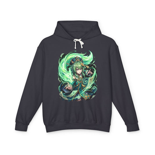 Honkai Star Rail Huohuo Green Spirit Talismans Fan Art Hoodie